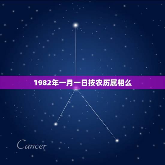 1982年一月一日按农历属相么，1982年1月12日到底属狗还是属鸡