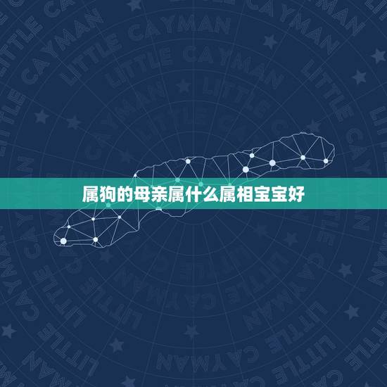属狗的母亲属什么属相宝宝好，父亲属狗母亲属牛要什么属相的孩子好