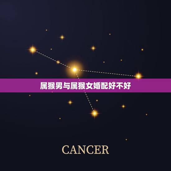 属猴男与属猴女婚配好不好，属猴的男生和什么属相的女孩最相配