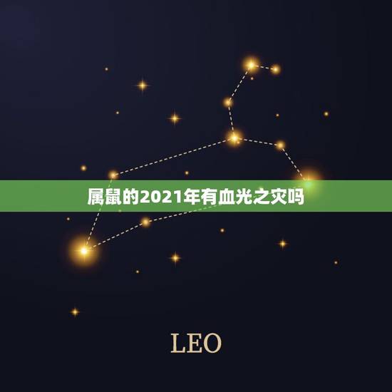 属鼠的2021年有血光之灾吗，属鼠的2021年是多大年龄？