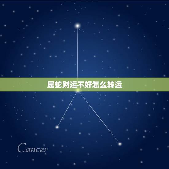 属蛇财运不好怎么转运,我属蛇,运气一直不好。想请问今年佩戴什么饰物能招 属蛇财运不好怎么转运,我属蛇,运气一直不好。想请问今年佩戴什么饰物能招