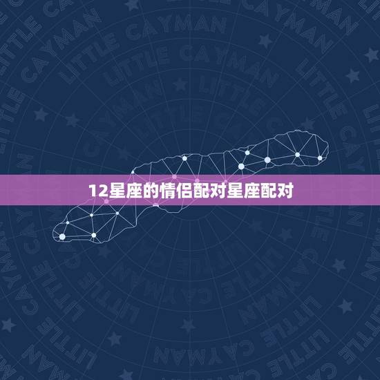 12星座的情侣配对星座配对 十二星座恋人配对