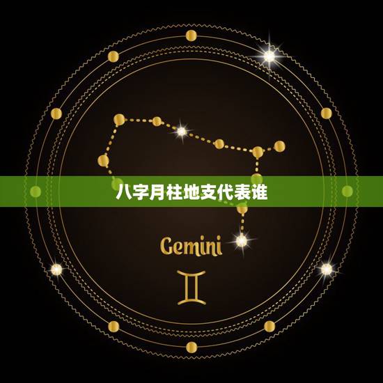 八字月柱地支代表谁，真正的上等月柱八字