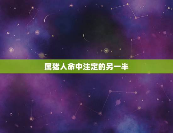 属猪人命中注定的另一半,95属猪女生会嫁给怎样的老公 属猪人命中注定的另一半,95属猪女生会嫁给怎样的老公