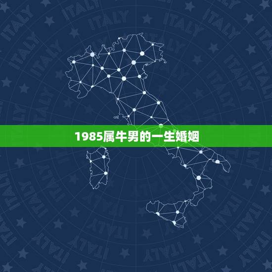1985属牛男的一生婚姻,85属牛的一生婚姻 1985属牛男的一生婚姻,85属牛的一生婚姻