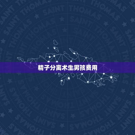 精子分离术生男孩费用,精子分离生男孩 精子分离术生男孩费用,精子分离生男孩