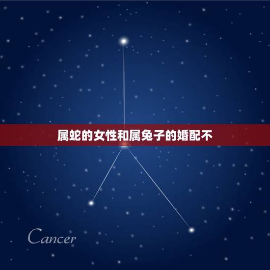 属蛇的女性和属兔子的婚配不，属蛇和属兔的相配吗