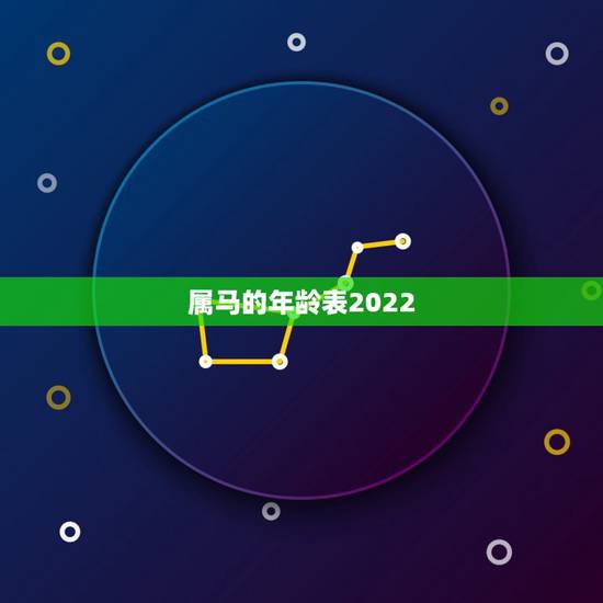 属马的年龄表2022，2022虎年马的运势