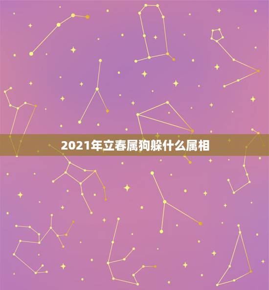 2021年立春属狗躲什么属相,2021年躲春的生肖 2021年立春属狗躲什么属相,2021年躲春的生肖