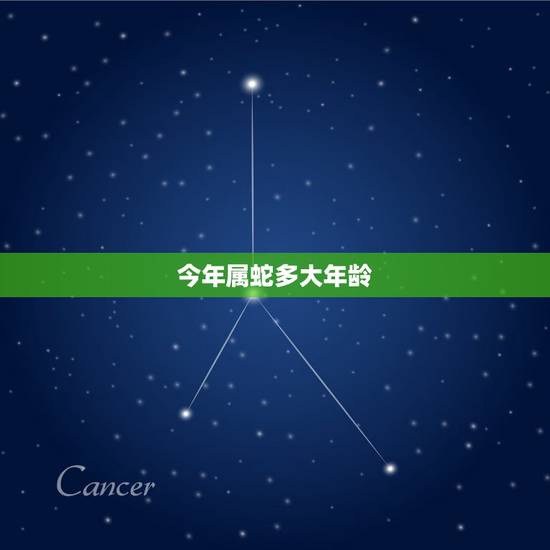 今年属蛇多大年龄,属蛇的2022 年虚岁 今年属蛇多大年龄,属蛇的2022 年虚岁