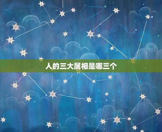 人的三大属相是哪三个，属哪三大生肖的人，外冷内热，让人猜不透？