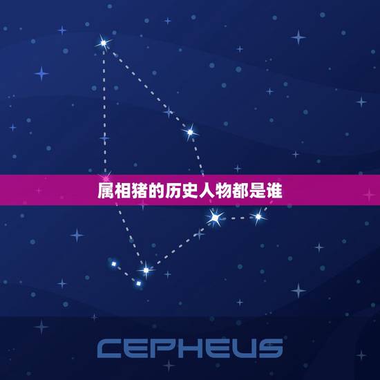 属相猪的历史人物都是谁,属相属猪的名人有哪些呢?请大家详细说说? 属相猪的历史人物都是谁,属相属猪的名人有哪些呢?请大家详细说说?