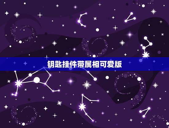 钥匙挂件带属相可爱版，送女孩子钥匙挂件的含义？合适吗？