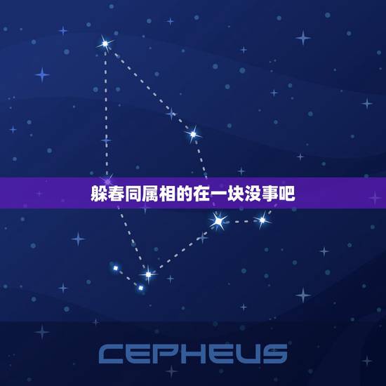 躲春同属相的在一块没事吧，属相犯冲的能一起过春节吗吗