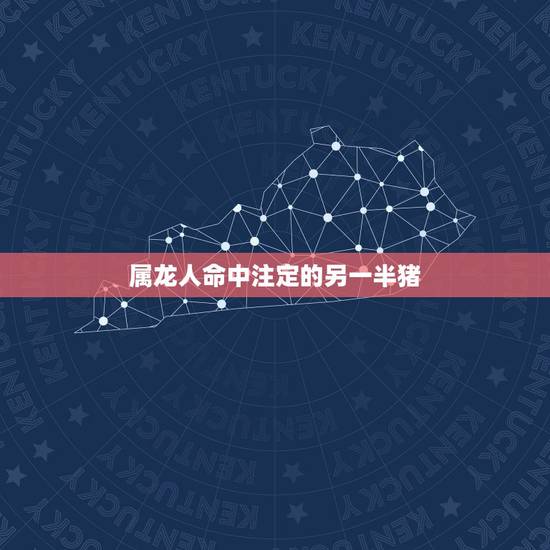 属龙人命中注定的另一半猪,属龙跟属猪的人在一起 属龙人命中注定的另一半猪,属龙跟属猪的人在一起