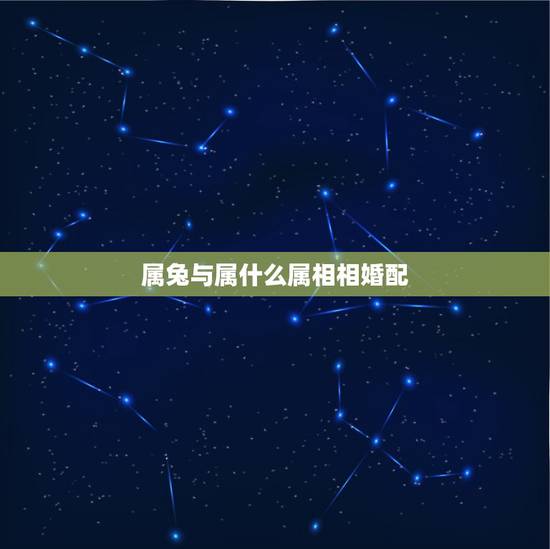 属兔与属什么属相相婚配，属相婚配：男属兔和女属龙相配吗