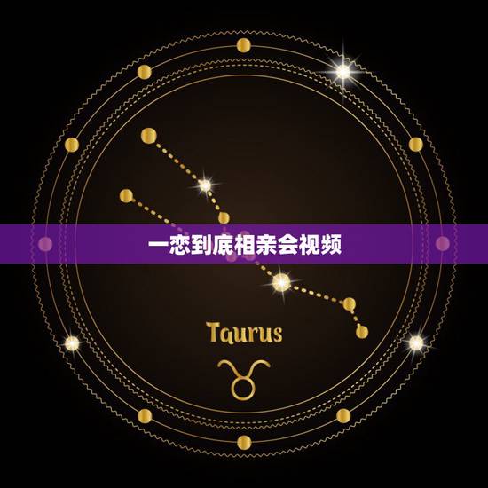 一恋到底相亲会视频，一恋到底相亲会靠谱吗