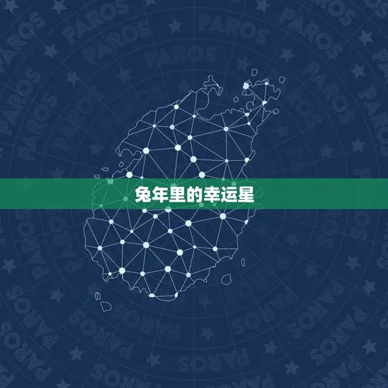 兔年里的幸运星 兔年里的幸运星