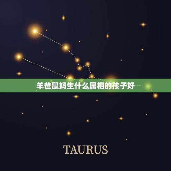 羊爸鼠妈生什么属相的孩子好，属鼠的妈妈和属羊的爸爸 孩子属什么好