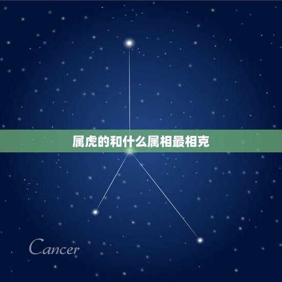 属虎的和什么属相最相克,虎冲什么生肖相克 属虎的和什么属相最相克,虎冲什么生肖相克