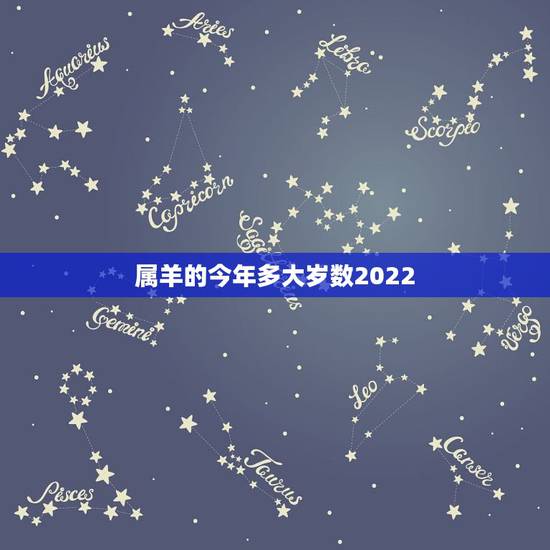 属羊的今年多大岁数2022,属牛的年龄表 属羊的今年多大岁数2022,属牛的年龄表
