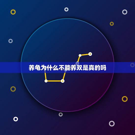 养龟为什么不能养双是真的吗，巴西龟为什么不能养双？