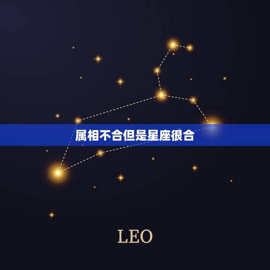 属相不合但是星座很合，我俩星座不合 属相不合 是不是没戏了