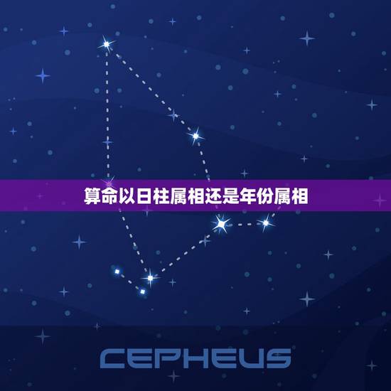 算命以日柱属相还是年份属相，属相是按照年份还是按照时辰来算的.生肖又是