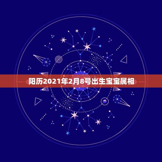 阳历2021年2月8号出生宝宝属相，2021年2月8日上午8点31分出