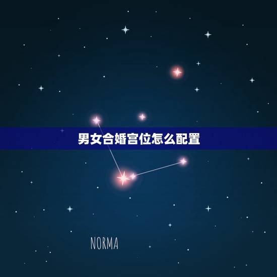 男女合婚宫位怎么配置，男女宫夫妻宫婚配表