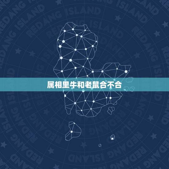 属相里牛和老鼠合不合，属牛和属鼠的八字合吗，属牛与属鼠的八字合不合