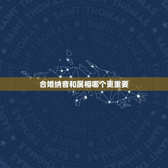 合婚纳音和属相哪个更重要,合婚要讲属相吗 合婚纳音和属相哪个更重要,合婚要讲属相吗