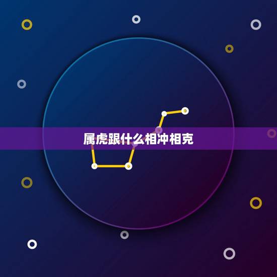 属虎跟什么相冲相克，属虎的和什么属相相冲