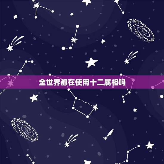 全世界都在使用十二属相吗,国外也有十二生肖吗? 全世界都在使用十二属相吗,国外也有十二生肖吗?