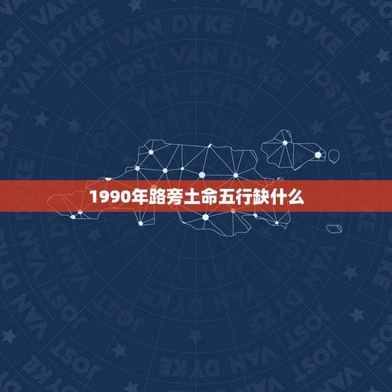 1990年路旁土命五行缺什么，1990，01，11 22.20左右出生