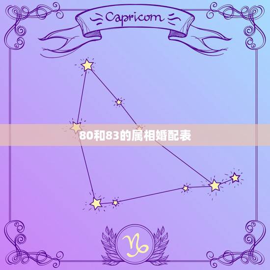 80和83的属相婚配表,83年属猪的和什么属相最配 80和83的属相婚配表,83年属猪的和什么属相最配