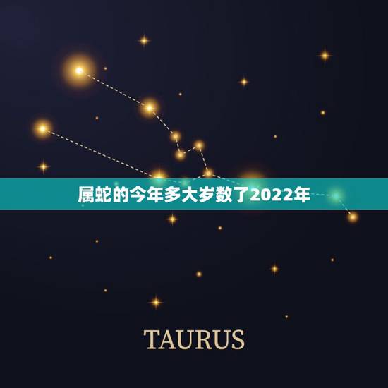 属蛇的今年多大岁数了2022年，属猴的今年多大