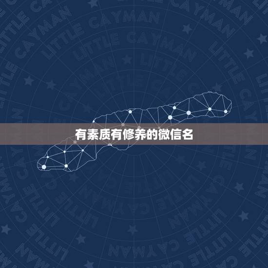 有素质有修养的微信名,微信昵称 高端大气 有涵养的女性名 有素质有修养的微信名,微信昵称 高端大气 有涵养的女性名