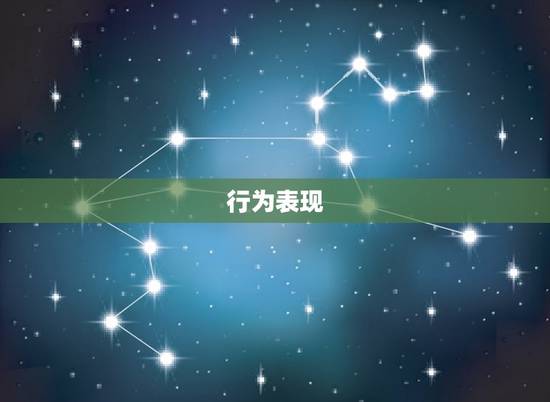 行为表现 行为表现