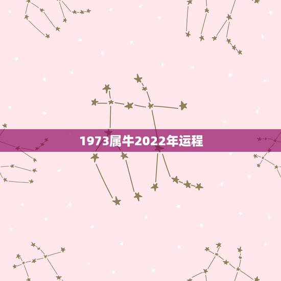 1973属牛2022年运程 1973属牛未来十年运势