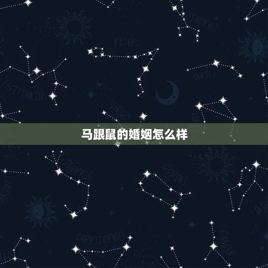 马跟鼠的婚姻怎么样,男属鼠和女属马能婚配吗? 马跟鼠的婚姻怎么样,男属鼠和女属马能婚配吗?