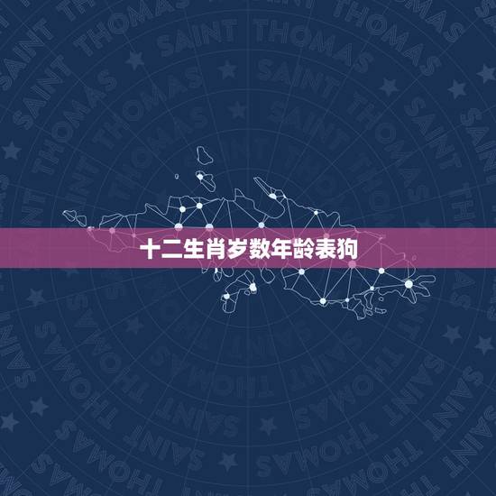 十二生肖岁数年龄表狗,十二生肖岁数年龄表是什么? 十二生肖岁数年龄表狗,十二生肖岁数年龄表是什么?