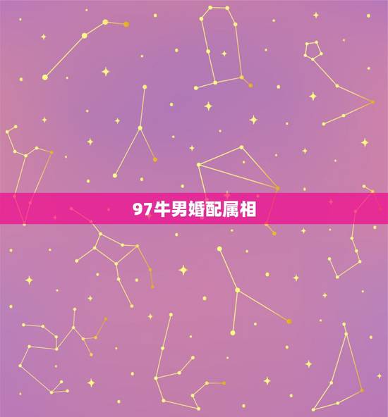 97牛男婚配属相，97年属牛男与95年属猪女合适吗