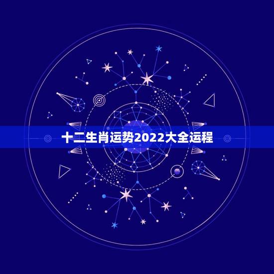 十二生肖运势2022大全运程，2022 下半年运势测算