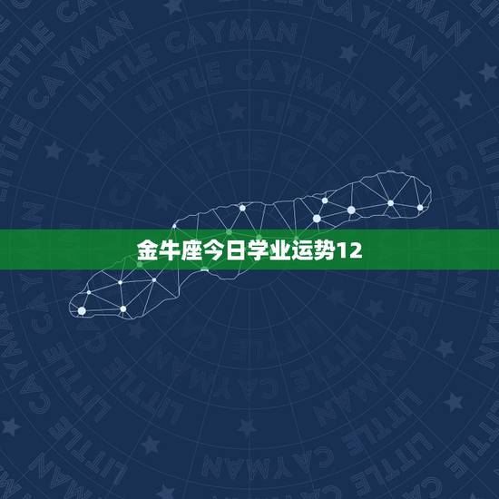 金牛座今日学业运势12.30，金牛座今日运势？