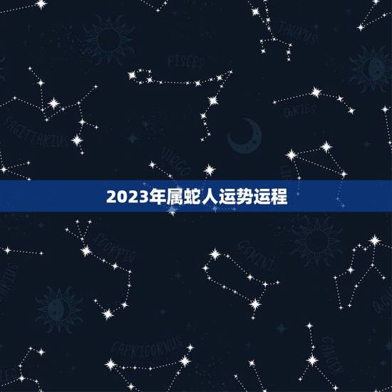 2023年属蛇人运势运程，属蛇2023年运势详解女士