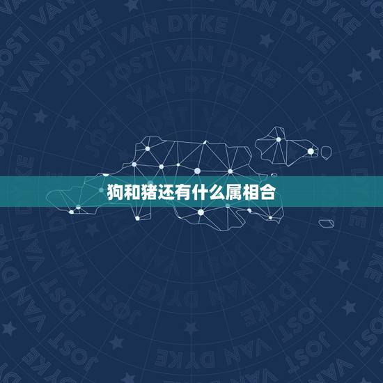 狗和猪还有什么属相合,猪和狗属相配不配 狗和猪还有什么属相合,猪和狗属相配不配