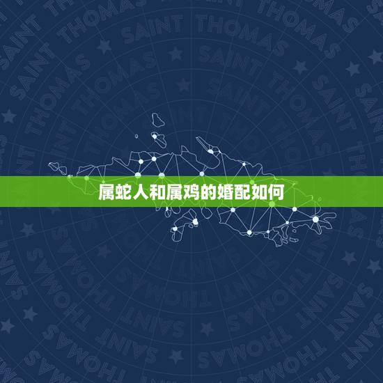 属蛇人和属鸡的婚配如何，属蛇的和属鸡的相配吗？