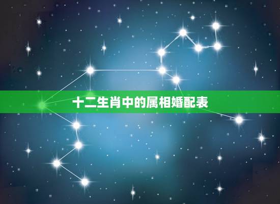 十二生肖中的属相婚配表，属牛的和什么属相最相配 12属相婚配表