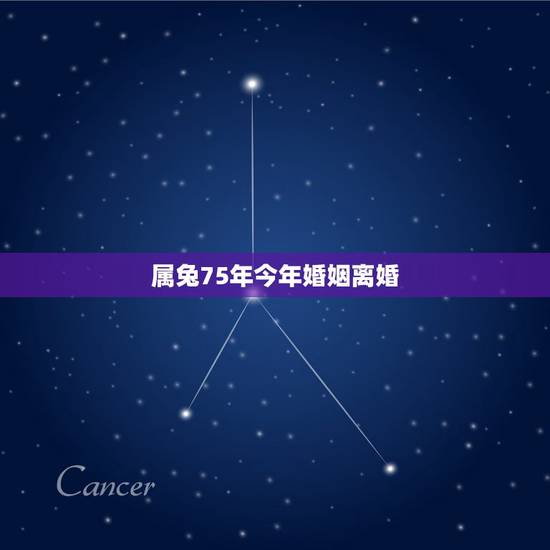 属兔75年今年婚姻离婚 公认的三大星座渣男 属兔75年今年婚姻离婚 公认的三大星座渣男